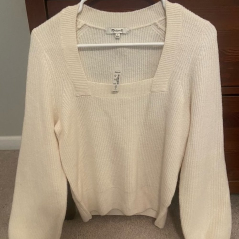 Madewell Cream Sweater